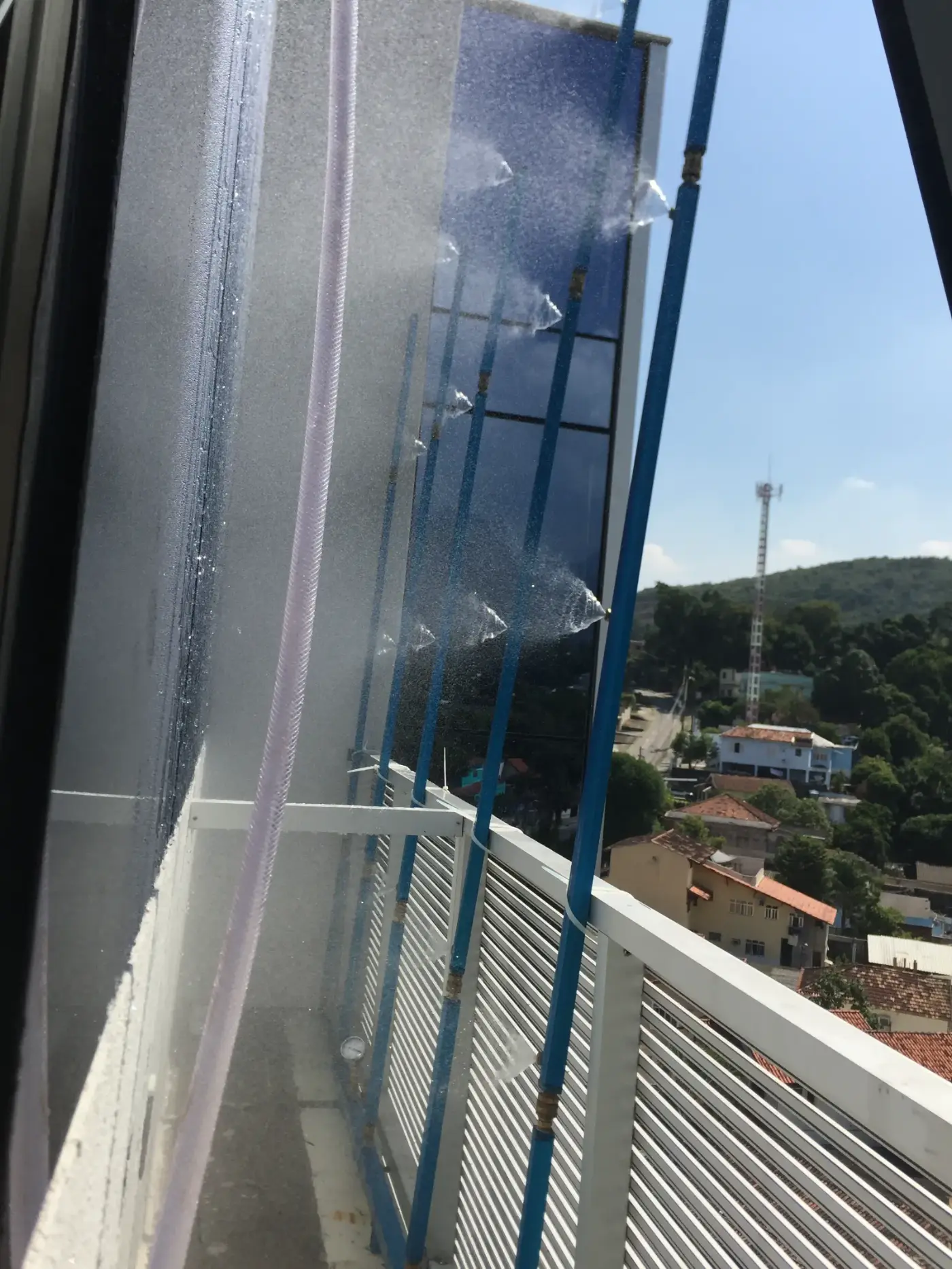 Detalhe esquadria de alumínio